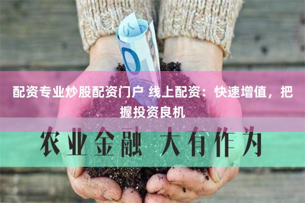 配资专业炒股配资门户 线上配资：快速增值，把握投资良机